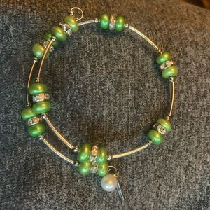 Vantel Pearls Wrap Bracelet